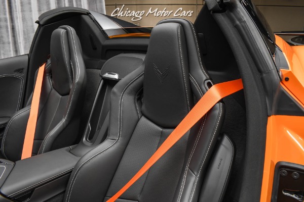 Used-2022-Chevrolet-Corvette-Stingray-Convertible-ONLY-397-Miles-Amplify-Orange-Perf-Exhaust-LOADED