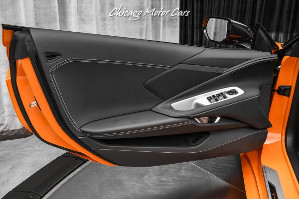 Used-2022-Chevrolet-Corvette-Stingray-Convertible-ONLY-397-Miles-Amplify-Orange-Perf-Exhaust-LOADED