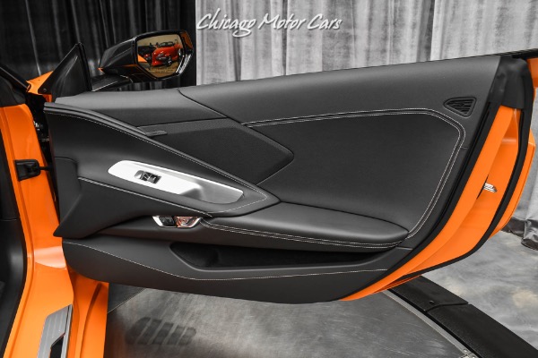 Used-2022-Chevrolet-Corvette-Stingray-Convertible-ONLY-397-Miles-Amplify-Orange-Perf-Exhaust-LOADED