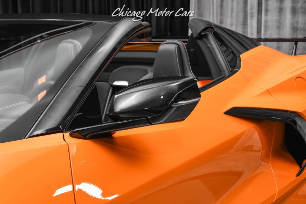 Used-2022-Chevrolet-Corvette-Stingray-Convertible-ONLY-397-Miles-Amplify-Orange-Perf-Exhaust-LOADED