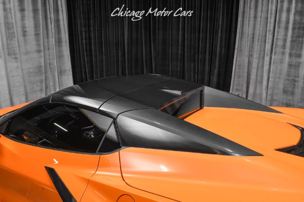 Used-2022-Chevrolet-Corvette-Stingray-Convertible-ONLY-397-Miles-Amplify-Orange-Perf-Exhaust-LOADED