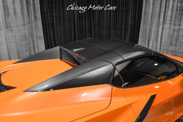 Used-2022-Chevrolet-Corvette-Stingray-Convertible-ONLY-397-Miles-Amplify-Orange-Perf-Exhaust-LOADED