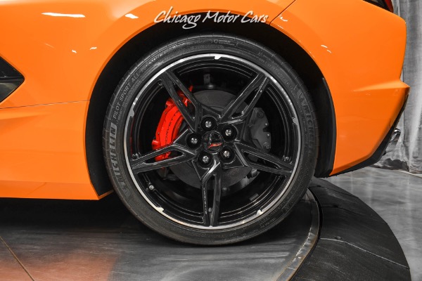 Used-2022-Chevrolet-Corvette-Stingray-Convertible-ONLY-397-Miles-Amplify-Orange-Perf-Exhaust-LOADED