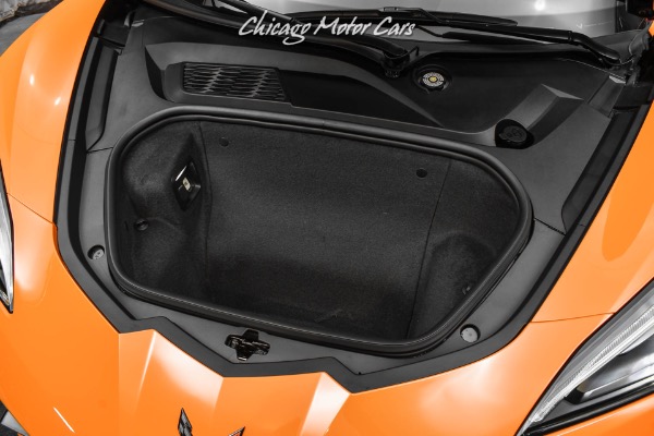 Used-2022-Chevrolet-Corvette-Stingray-Convertible-ONLY-397-Miles-Amplify-Orange-Perf-Exhaust-LOADED