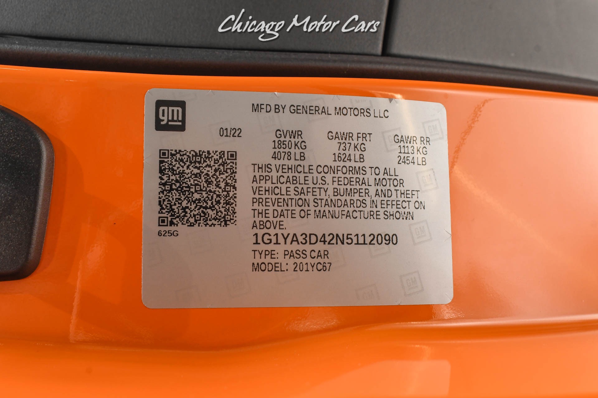 Used-2022-Chevrolet-Corvette-Stingray-Convertible-ONLY-397-Miles-Amplify-Orange-Perf-Exhaust-LOADED