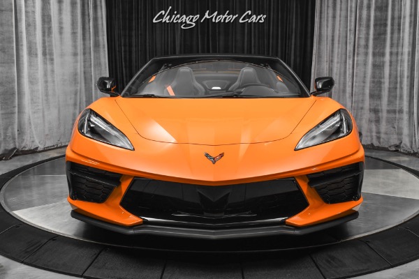 Used-2022-Chevrolet-Corvette-Stingray-Convertible-ONLY-397-Miles-Amplify-Orange-Perf-Exhaust-LOADED