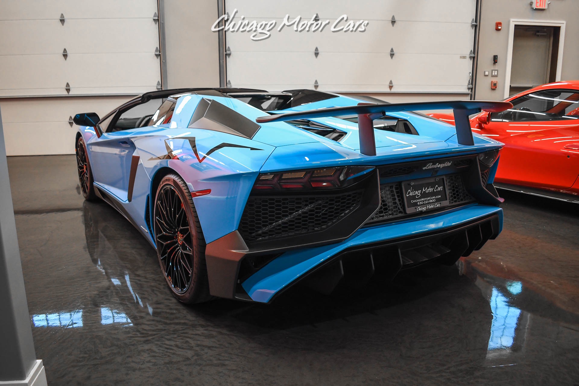 Used 2016 Lamborghini Aventador LP750-4 SV Roadster Only 2K Miles Blu ...