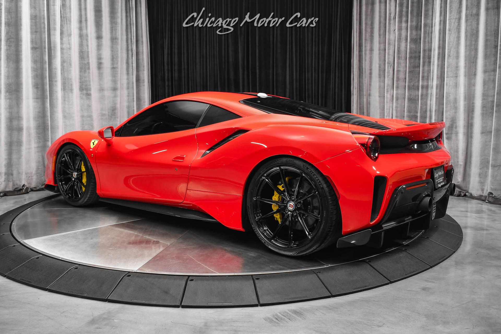 Used-2019-Ferrari-488-Pista-Coupe-ONLY-3k-Miles-HRE-Wheels-FULL-PPF-TONS-of-Carbon-123K-in-Option