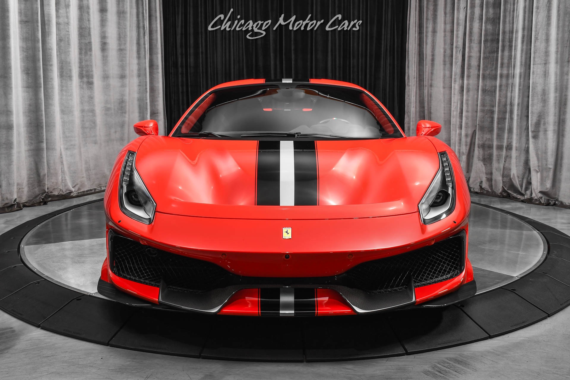 Used-2019-Ferrari-488-Pista-Coupe-ONLY-3k-Miles-HRE-Wheels-FULL-PPF-TONS-of-Carbon-123K-in-Option