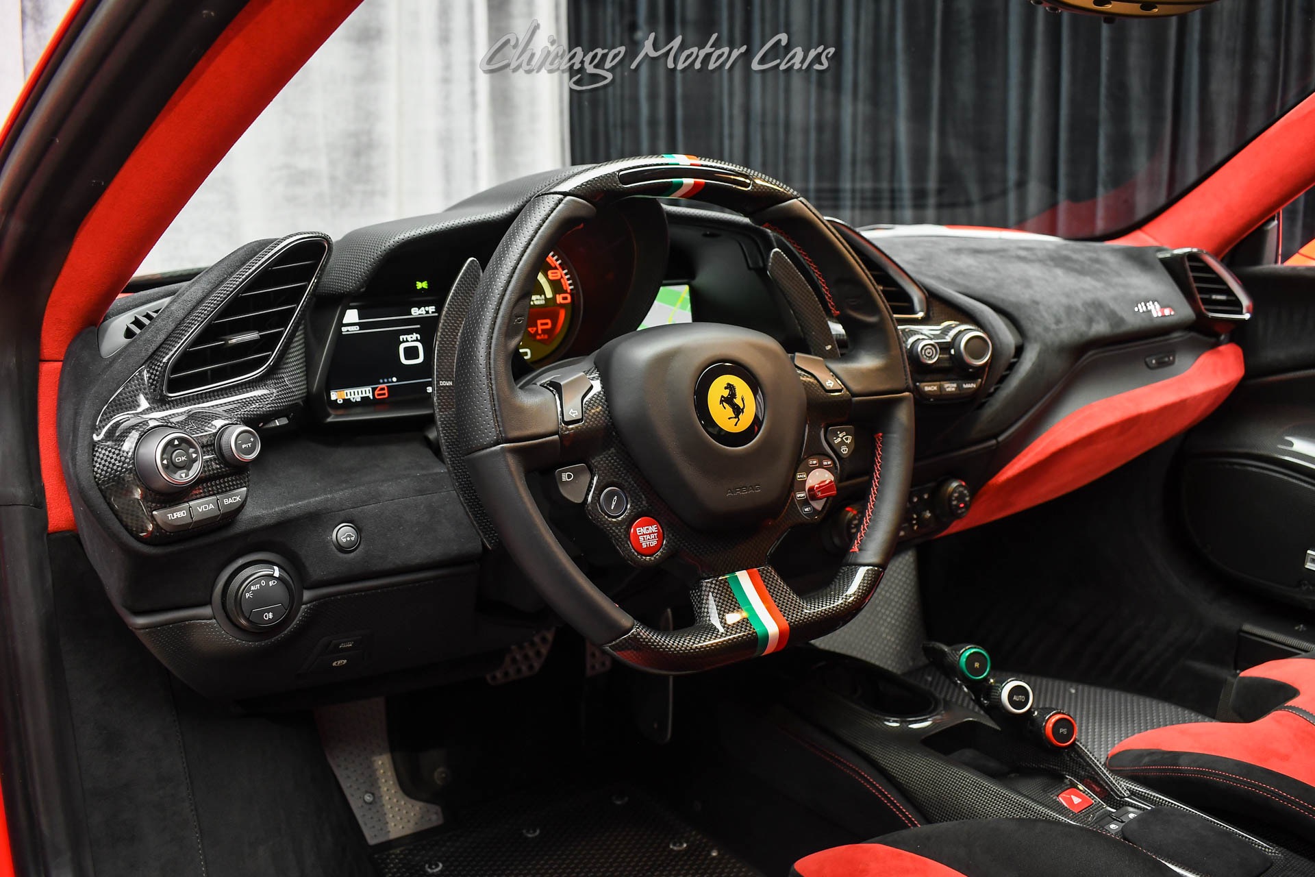 Used-2019-Ferrari-488-Pista-Coupe-ONLY-3k-Miles-HRE-Wheels-FULL-PPF-TONS-of-Carbon-123K-in-Option