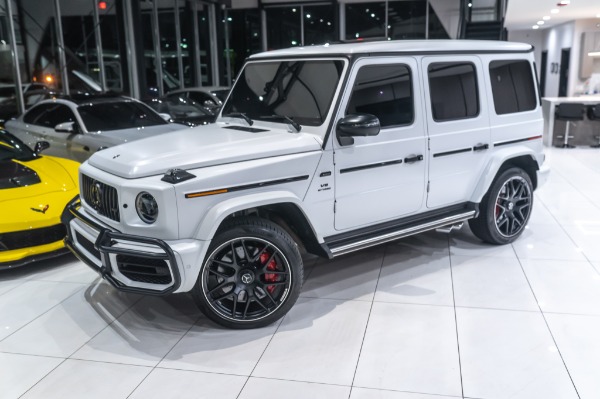 Used-2021-Mercedes-Benz-G63-AMG-G-Manufaktur-Exclusive-Edition-1-of-100-Matte-Moonlight-White-Magno