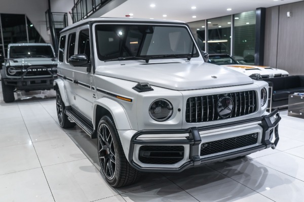 Used-2021-Mercedes-Benz-G63-AMG-G-Manufaktur-Exclusive-Edition-1-of-100-Matte-Moonlight-White-Magno