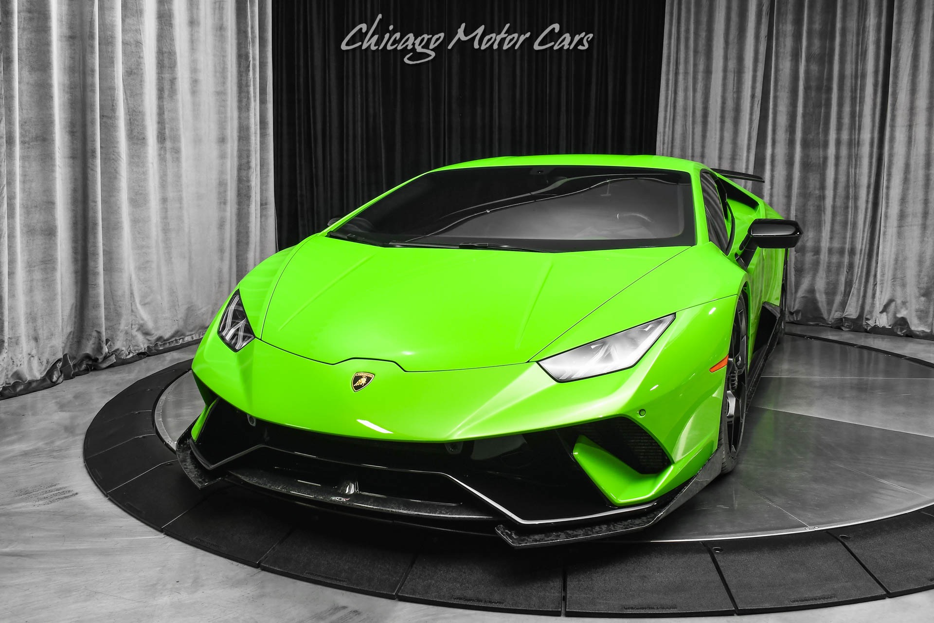 Used 2018 Lamborghini Huracan LP 640-4 Performante VERDE MANTIS FINISH ...