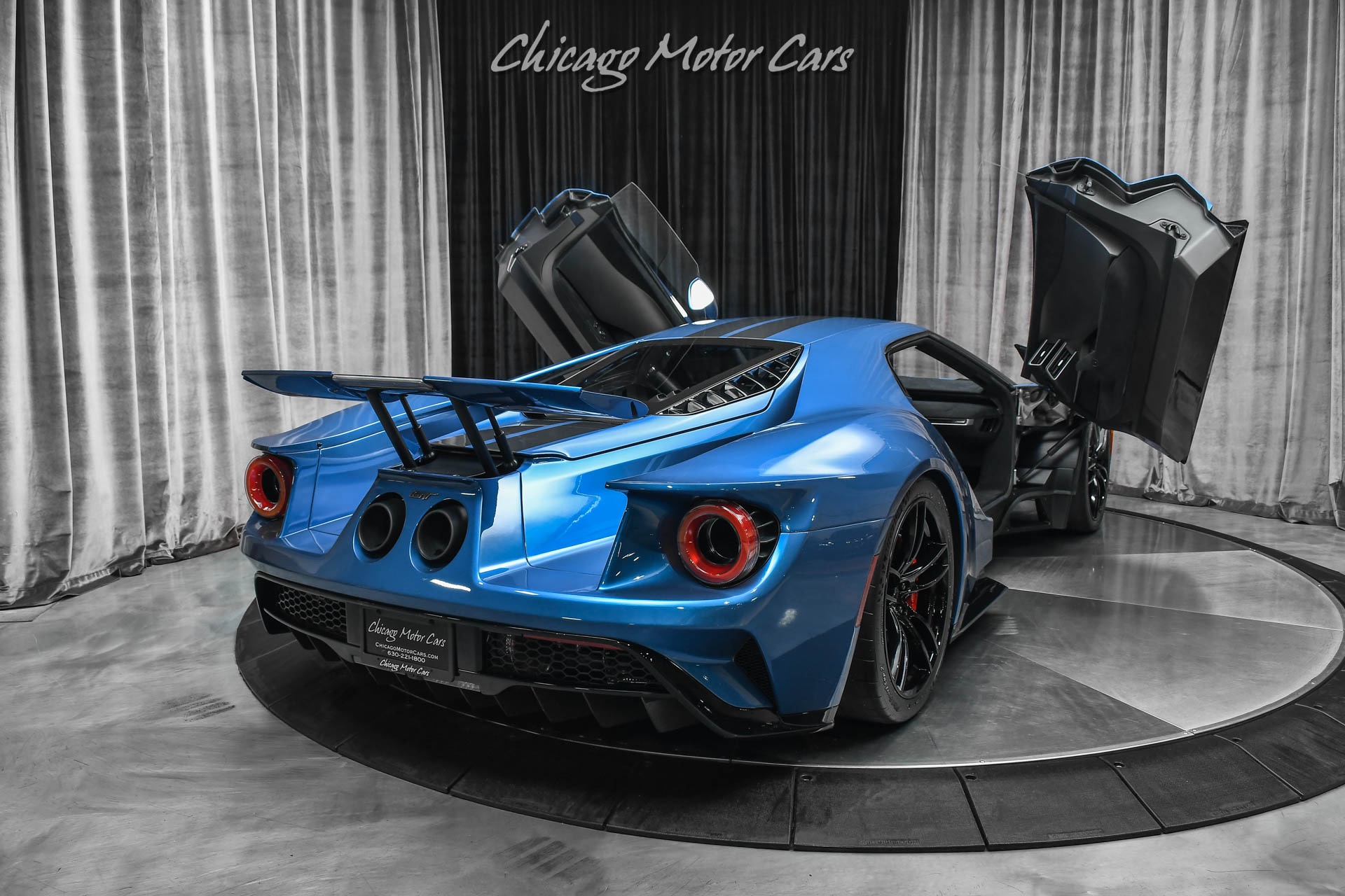 Used 2019 Ford GT Coupe ONLY 1K Miles! Liquid Blue! Overtop