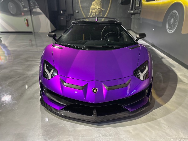 Used-2021-Lamborghini-Aventador-LP770-4-SVJ-Roadster-ONLY-1K-Miles-Viola-Pasifae-HOT-Spec-LOADED