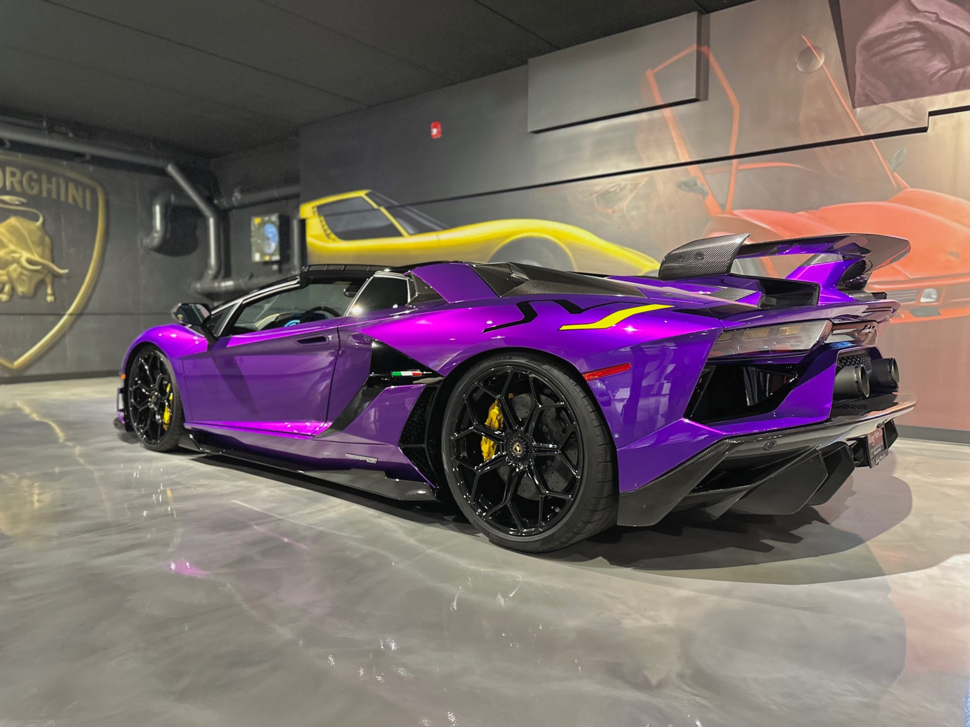 Used 2021 Lamborghini Aventador LP770-4 SVJ Roadster ONLY 1K Miles! Viola  Pasifae! HOT Spec! LOADED For Sale (Special Pricing)