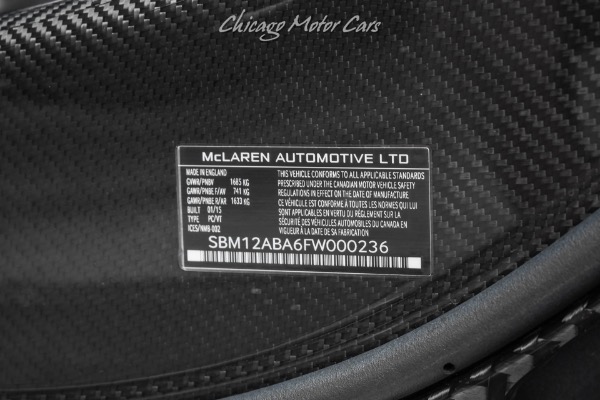 Used-2015-McLaren-P1-Coupe-ONLY-3K-Miles--236-of-ONLY-375-Made-TONS-of-Carbon-FULL-PPF-RARE