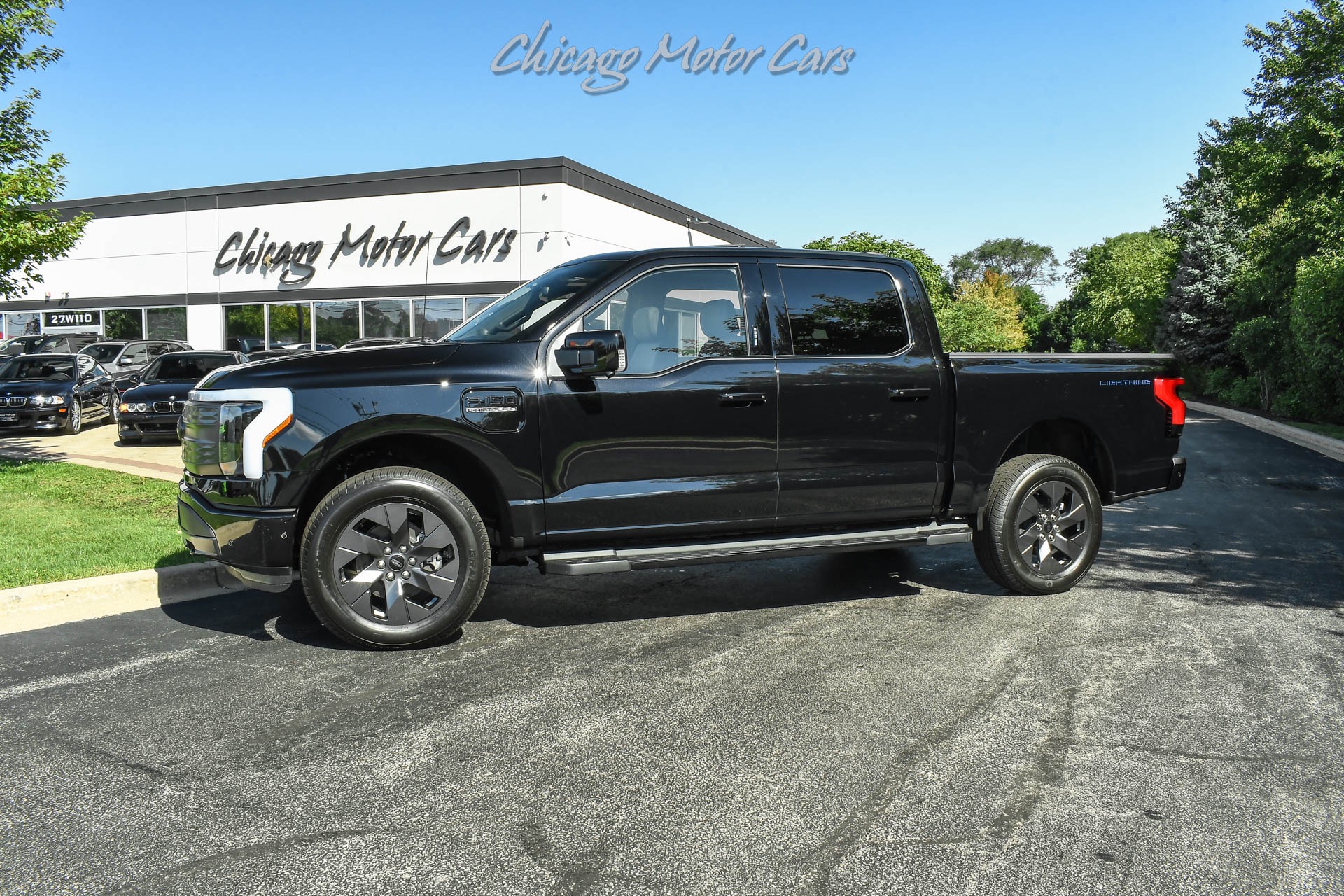 Used 2022 Ford F 150 Lightning Lariat Pickup Only 30 Miles Extended Range 4x4 Tow Pkg For 1656