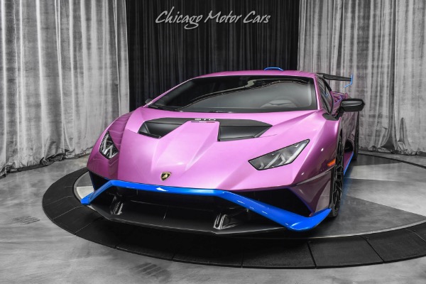 Used-2022-Lamborghini-Huracan-LP640-2-STO-RARE-Viola-30th-Special-Order-ONLY-217-Miles-LOADED