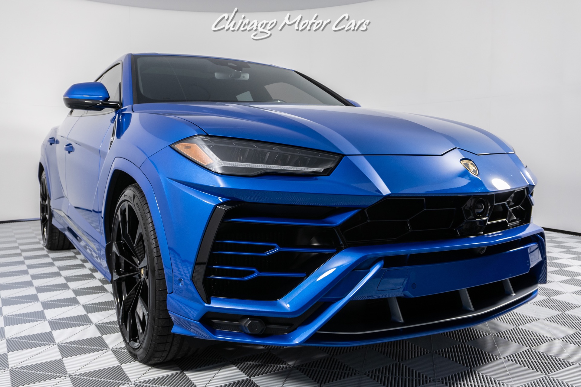 Used 2021 Lamborghini Urus Rare spec! One owner! Ad personam Blu Eleos ...