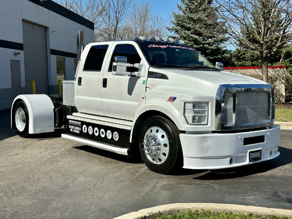 Used 2016 Ford F750 King Ranch Crew Cab Single Axle Hauler For Sale ...