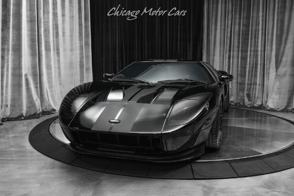 Used-2006-Ford-GT-Beautiful-Black-On-Black-HRE-Wheels-Custom-Interior