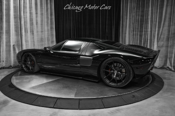 Used-2006-Ford-GT-Beautiful-Black-On-Black-HRE-Wheels-Custom-Interior