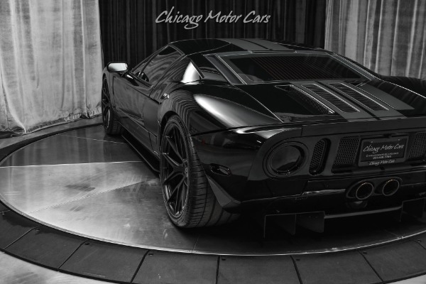 Used-2006-Ford-GT-Beautiful-Black-On-Black-HRE-Wheels-Custom-Interior