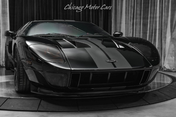 Used-2006-Ford-GT-Beautiful-Black-On-Black-HRE-Wheels-Custom-Interior