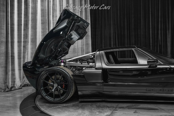 Used-2006-Ford-GT-Beautiful-Black-On-Black-HRE-Wheels-Custom-Interior